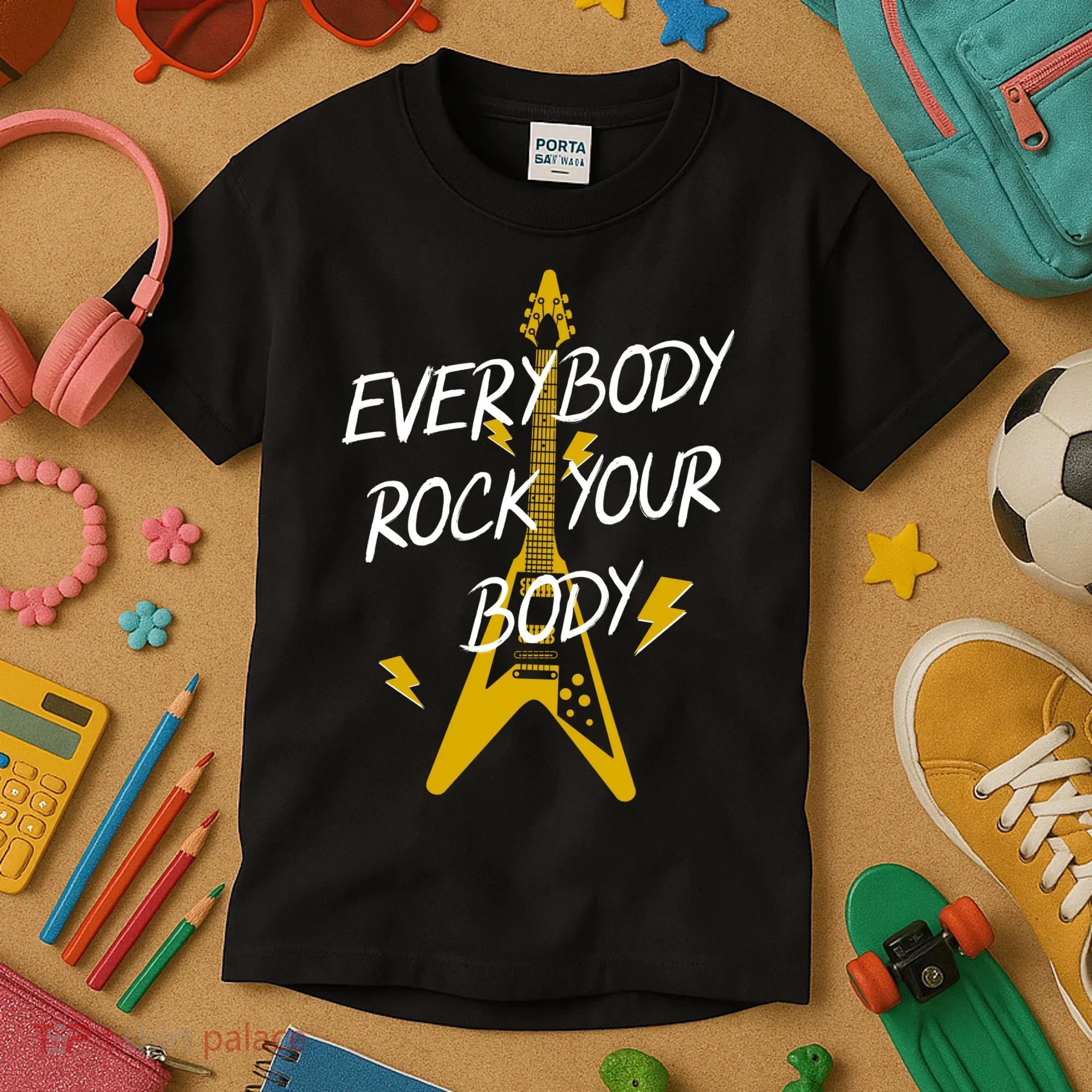 Everybody Rock Your Body Kids T-Shirt