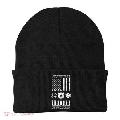 Everyday Heroes Firefighters  EMT Police Beanie