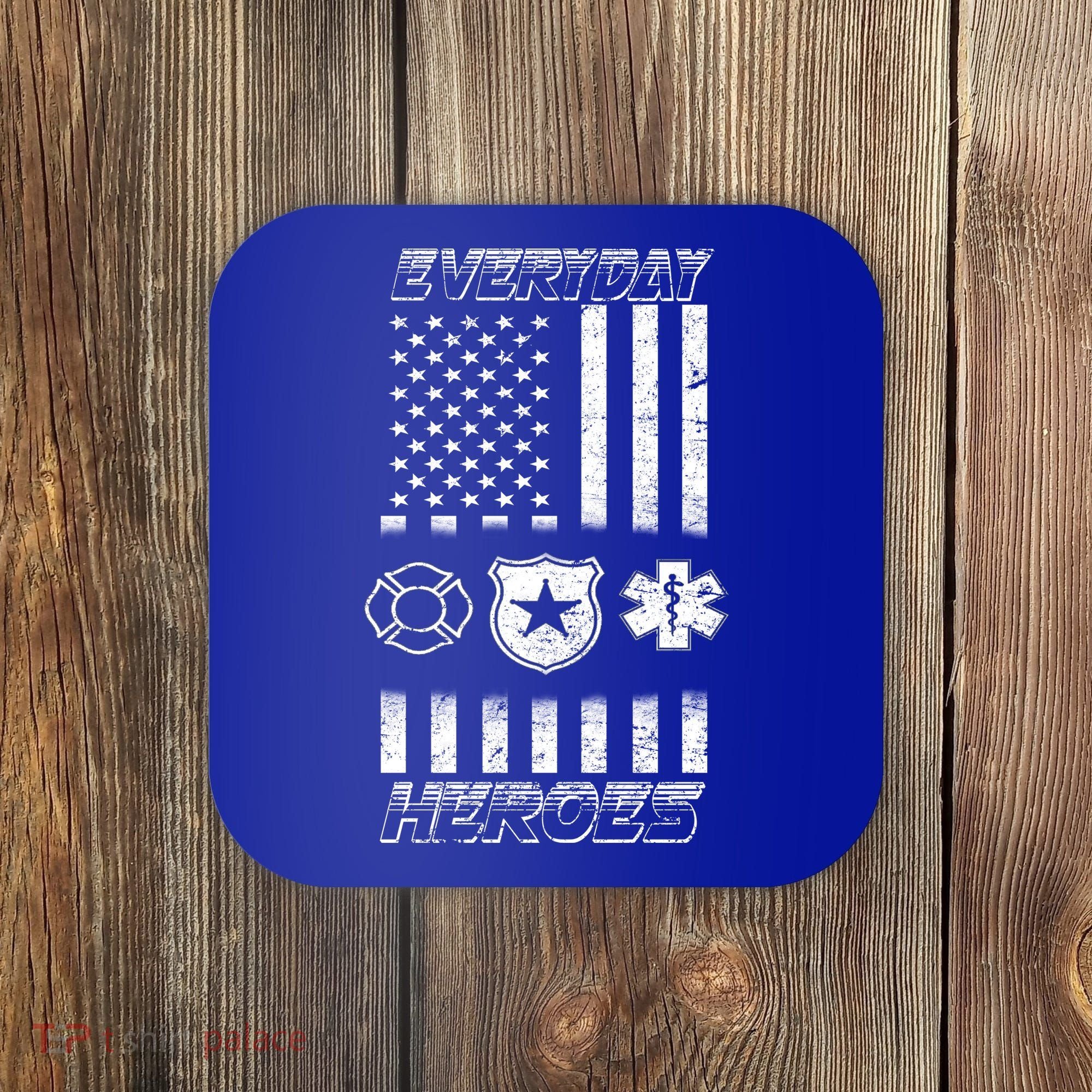 Everyday Heroes Firefighters  EMT Police Coaster