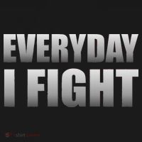 Everyday I Fight Cancer Tribute Button thumb 1