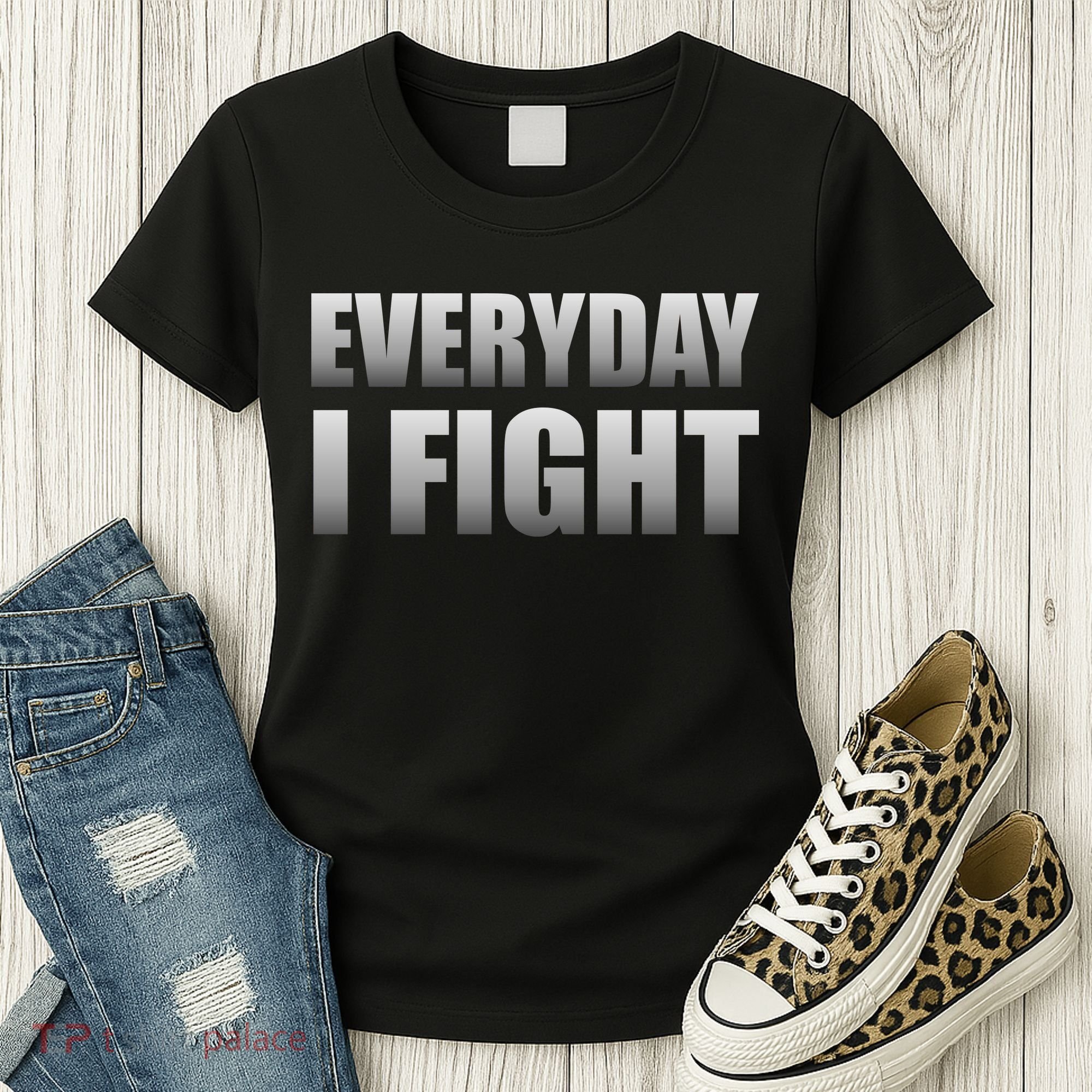 Everyday I Fight Cancer Tribute Women's T-Shirt