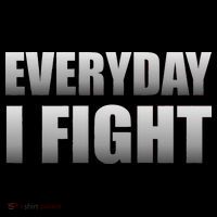 Everyday I Fight Cancer Tribute Kids Sweatshirt thumb 2