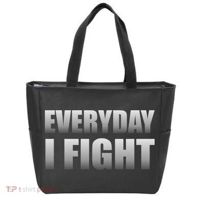 Everyday I Fight Cancer Tribute Tote Bag