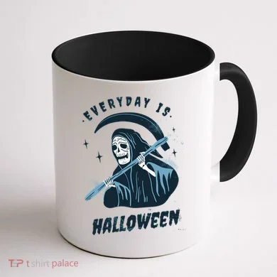 Everyday Is Halloween Coffee Mug back
