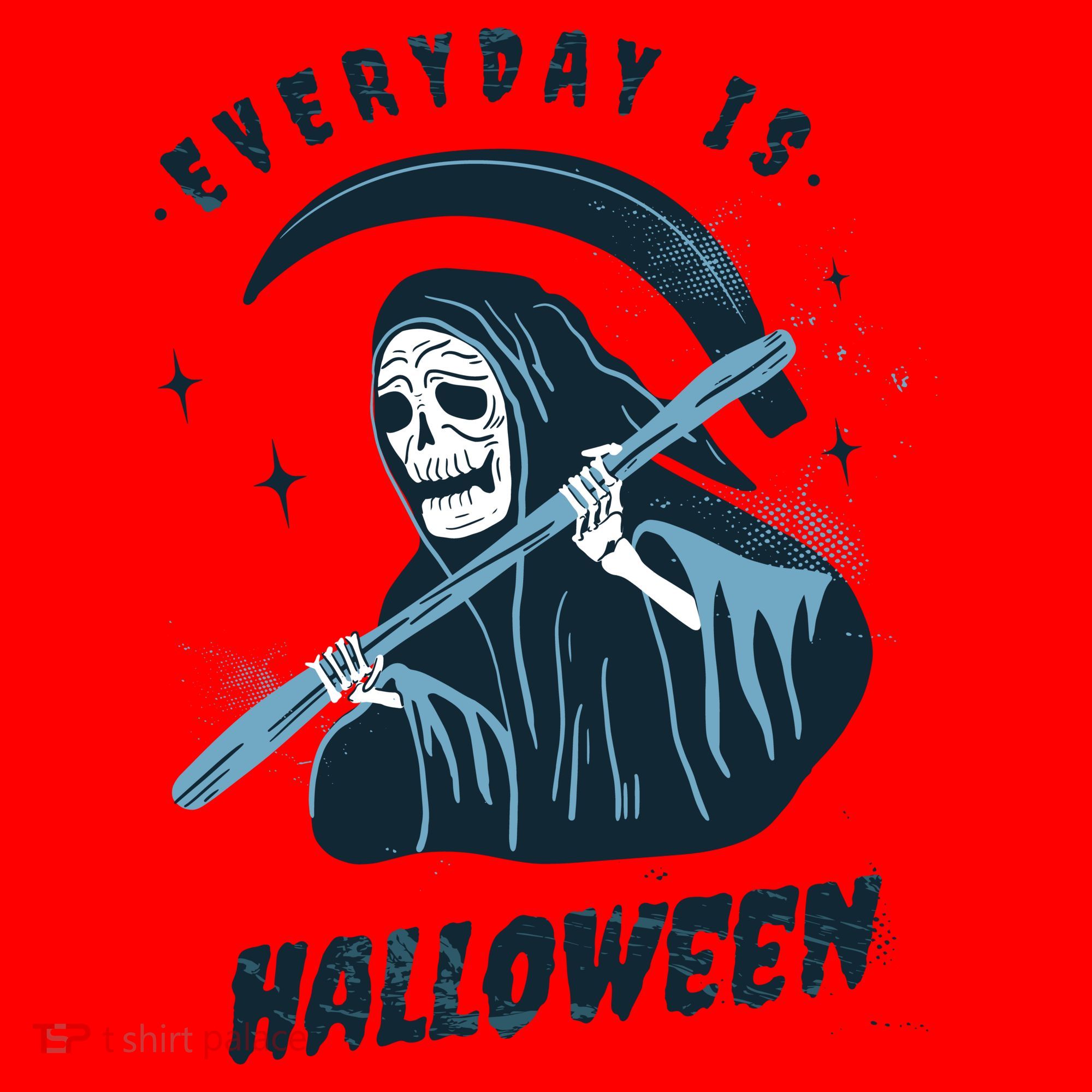 Everyday Is Halloween Santa Hat