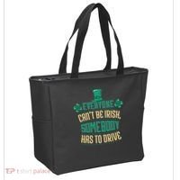 Everyone Can't Be Irish Somebody Has To Drive Tote Bag thumb 2