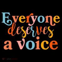 Everyone Deserves A Voice Button thumb 1