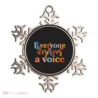 Everyone Deserves A Voice Ornament thumb 0