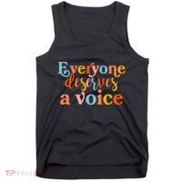 Everyone Deserves A Voice Tank Top thumb 0
