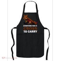 Everyone Has A Cross To Carry Jesus Apron thumb 0