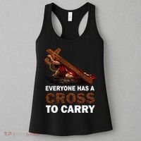 Everyone Has A Cross To Carry Jesus Women's Tank Top thumb 3