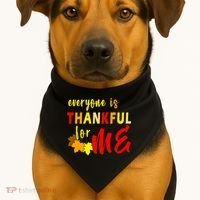 Everyone Is Thankful For Me USA-Made Doggie Bandana thumb 1
