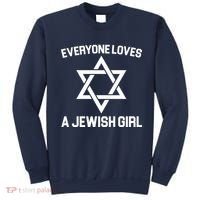 Everyone Loves a Jewish Girl Sweatshirt thumb 0