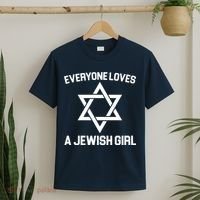 Everyone Loves a Jewish Girl T-Shirt thumb 2