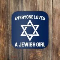 Everyone Loves a Jewish Girl Coaster thumb 0
