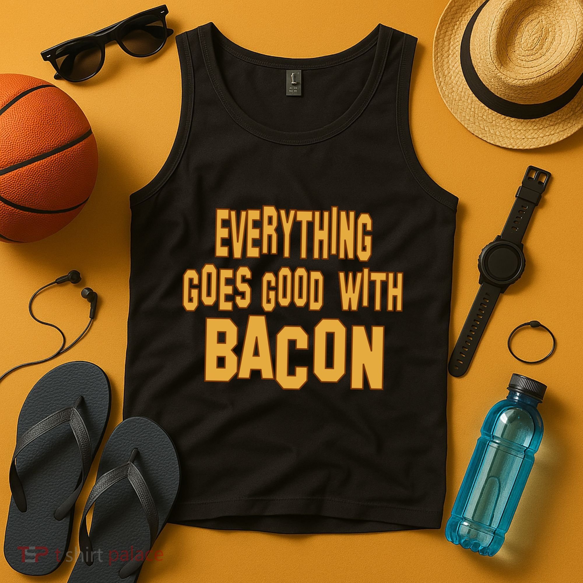 Everything Goes Good With Bacon Tank Top