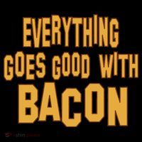 Everything Goes Good With Bacon Kids Sweatshirt thumb 2