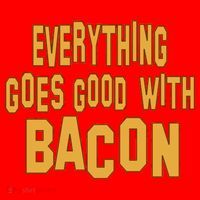 Everything Goes Good With Bacon Santa Hat thumb 1