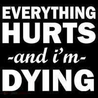 Everything Hurts And I'm Dying Bucket Hat thumb 4