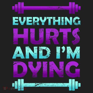 Everything Hurts And I'm Dying Exercise Zone Performance Long-Sleeve T-Shirt