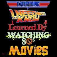 Everything I Need To Know - 80s Movies Apron thumb 3