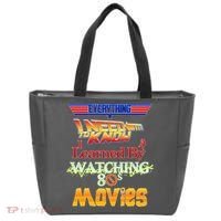 Everything I Need To Know - 80s Movies Tote Bag thumb 0