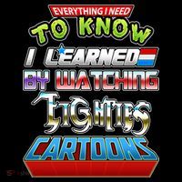 Everything I Need To Know I Learned By Watching Eighties Cartoons Women's Hoodie thumb 2