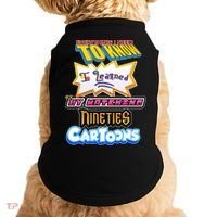 Everything I Need To Know I Learned By Watching Nineties Cartoons Doggie Tank thumb 0