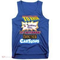 Everything I Need To Know I Learned By Watching Nineties Cartoons Tank Top thumb 0