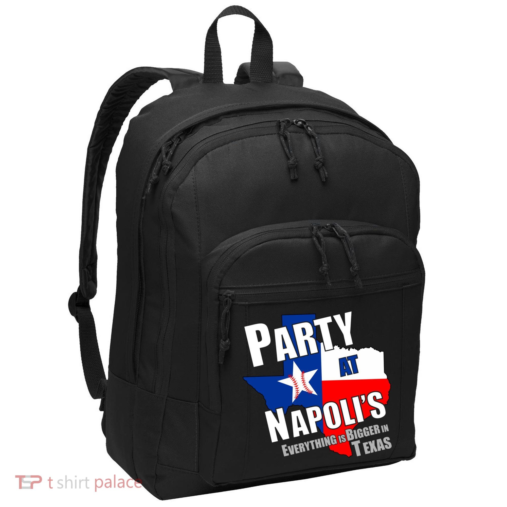 Everything is Bigger In Texas Party At Napoli's Port Authority Basic Backpack
