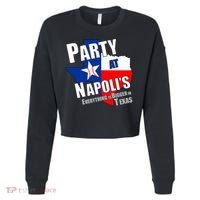 Everything is Bigger In Texas Party At Napoli's Cropped Pullover Crew thumb 0