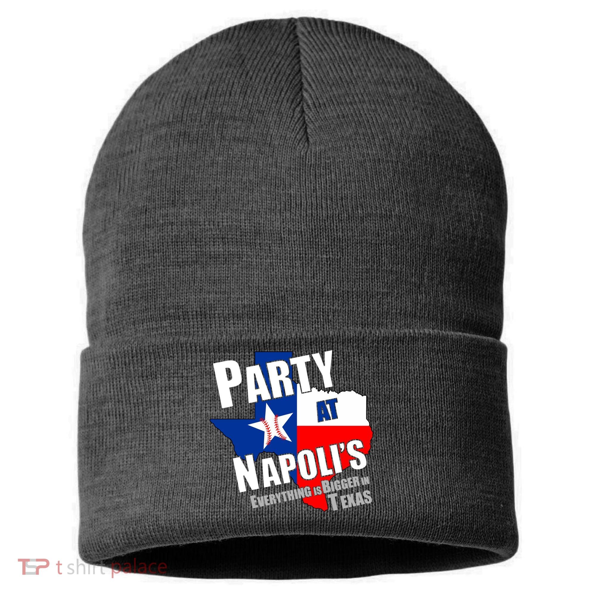 Everything is Bigger In Texas Party At Napoli's Sustainable Knit Beanie