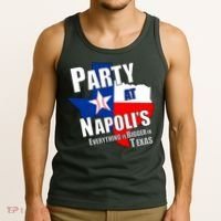 Everything is Bigger In Texas Party At Napoli's Tank Top thumb 3