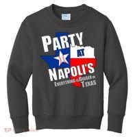 Everything is Bigger In Texas Party At Napoli's Kids Sweatshirt thumb 0