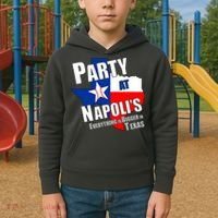 Everything is Bigger In Texas Party At Napoli's Kids Hoodie thumb 2