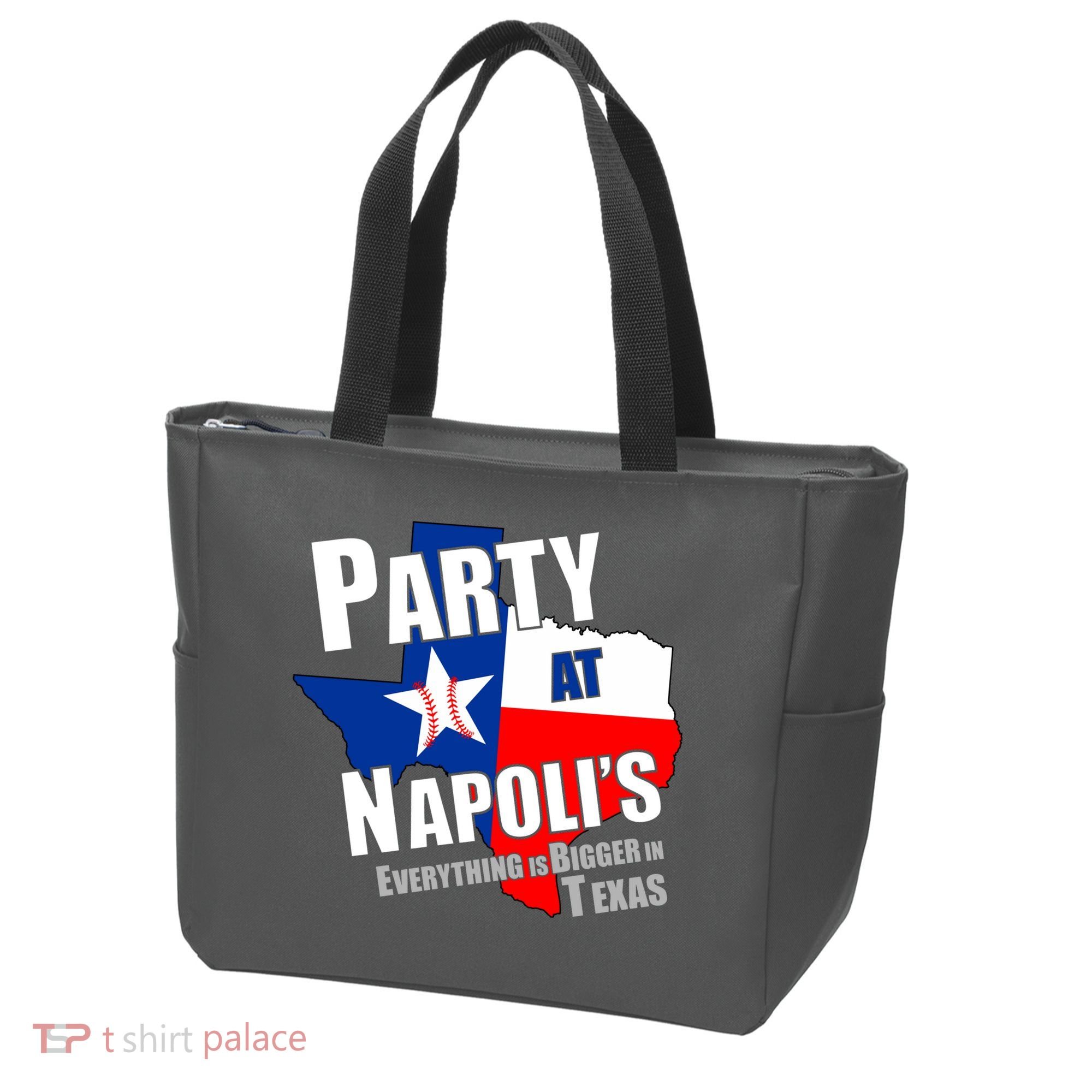 Everything is Bigger In Texas Party At Napoli's Tote Bag