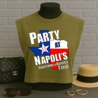 Everything is Bigger In Texas Party At Napoli's Garment-Dyed Women's Muscle Tee thumb 3