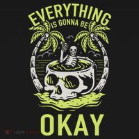 Everything Is Gonna Be Okay Pajama Set thumb 2