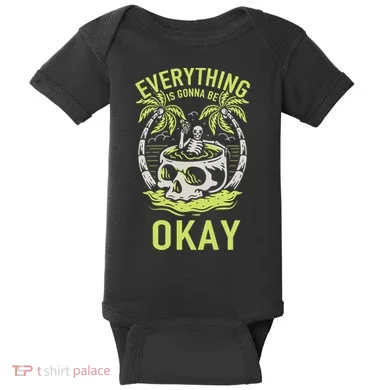 Everything Is Gonna Be Okay Baby Bodysuit
