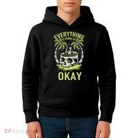 Everything Is Gonna Be Okay Kids Hoodie thumb 4