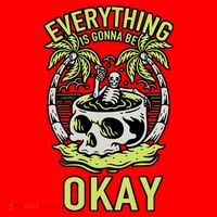 Everything Is Gonna Be Okay Santa Hat thumb 1