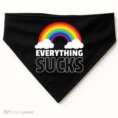 Everything Sucks USA-Made Doggie Bandana