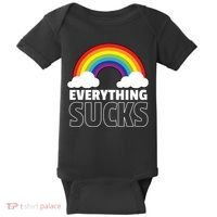 Everything Sucks Baby Bodysuit thumb 0