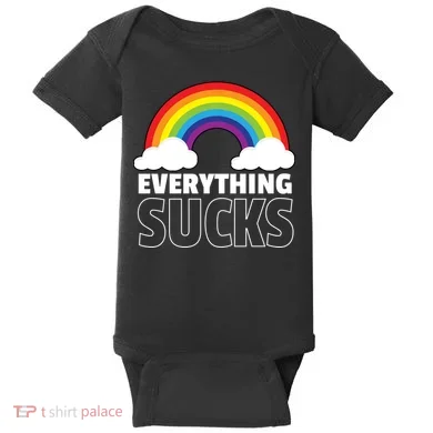 Everything Sucks Baby Bodysuit