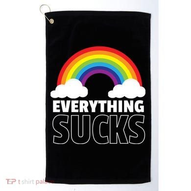 Everything Sucks Golf Towel