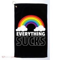 Everything Sucks Golf Towel thumb 0