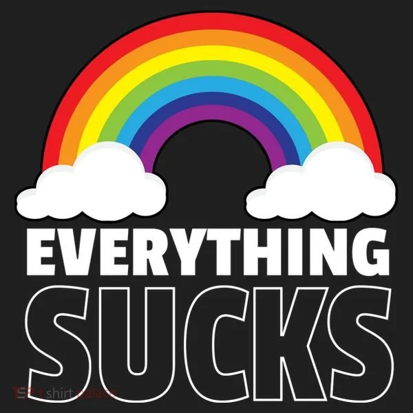 Everything Sucks Golf Towel