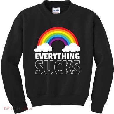 Everything Sucks Kids Sweatshirt
