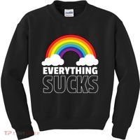 Everything Sucks Kids Sweatshirt thumb 0