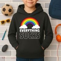 Everything Sucks Kids Hoodie thumb 2